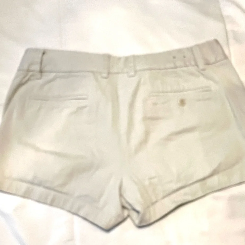 J. Crew Women's Cream Chino Shorts‎